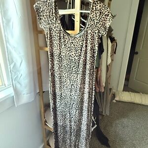 Billabong Animal Print Maxi Dress